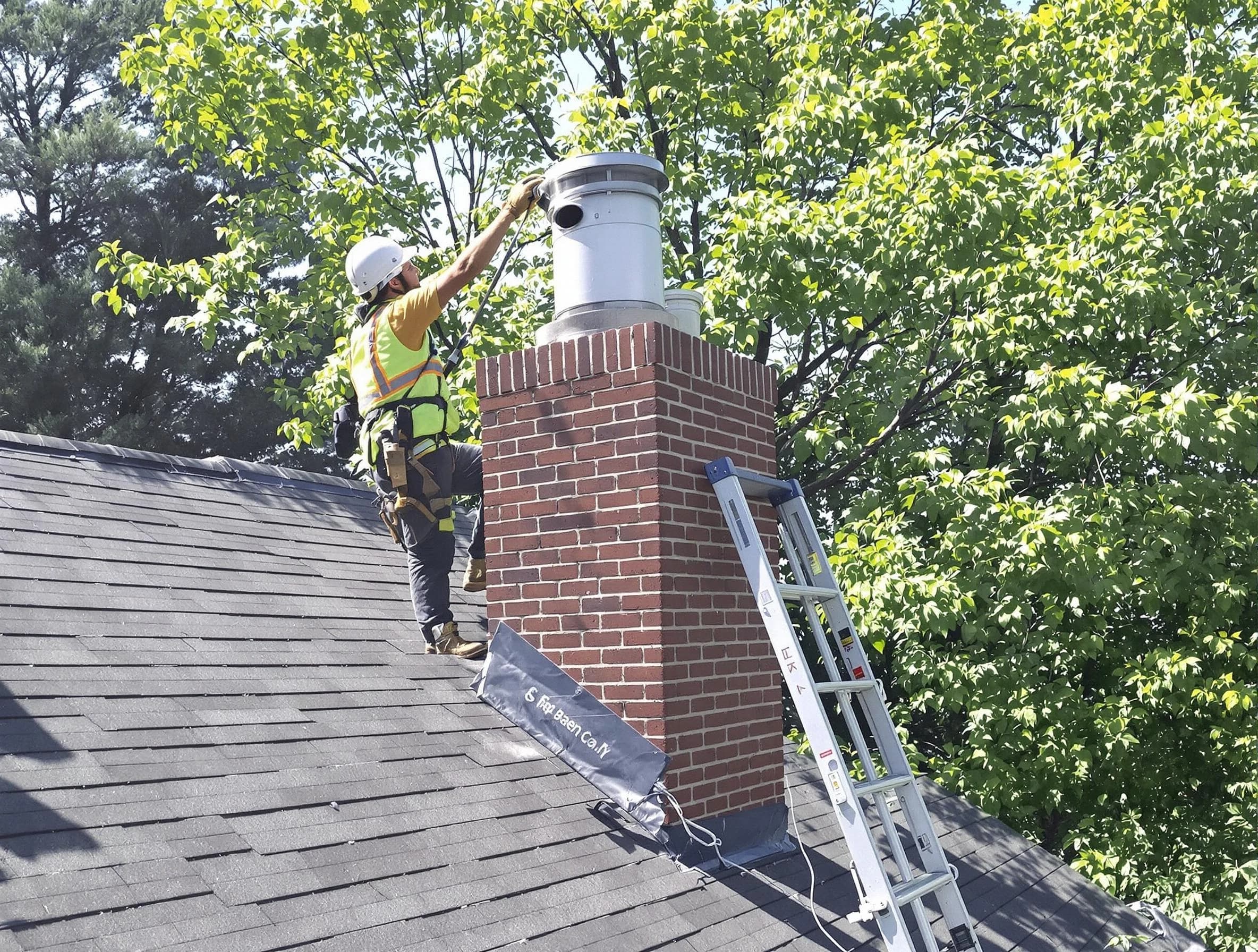 Chimney liner inspection by Acworth Chimney Sweep in Acworth, GA