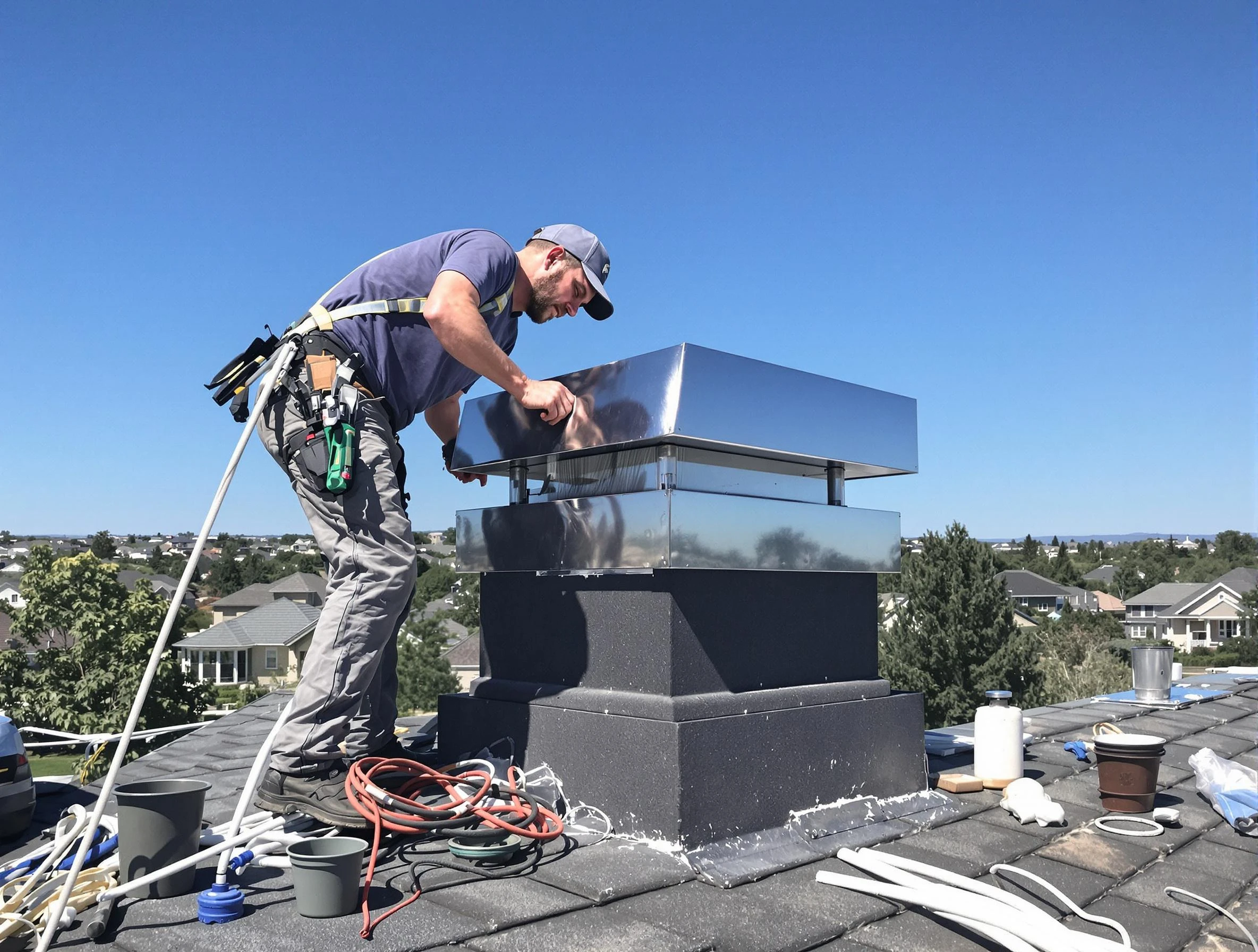 Chimney Cap Services service in Acworth, GA