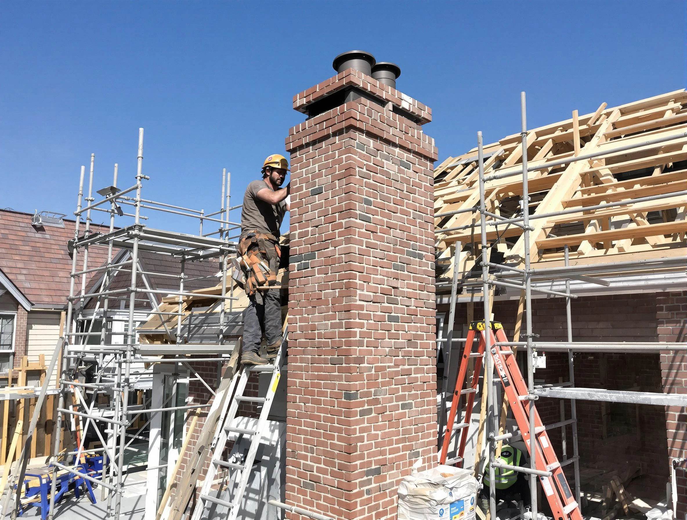 New chimney installation completed by Acworth Chimney Sweep in Acworth, GA